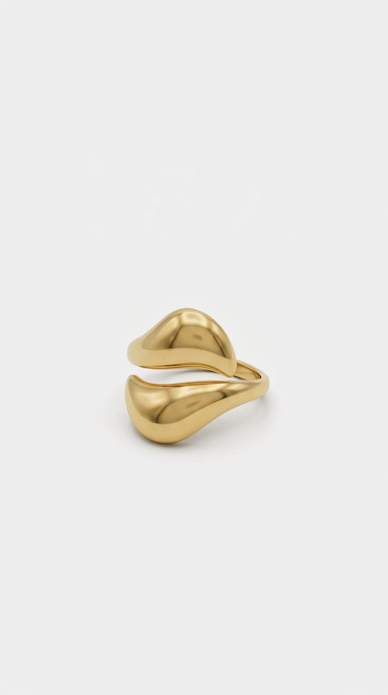 LEAF RING - justerbar