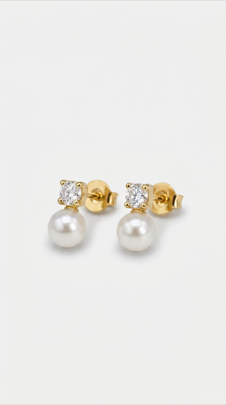PEARL DROP EARRINGS