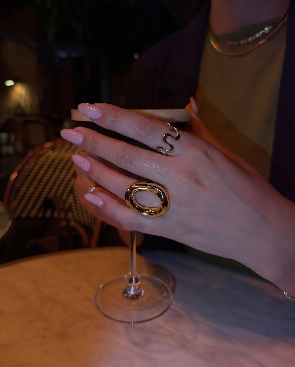 CHUNKY RING - justerbar