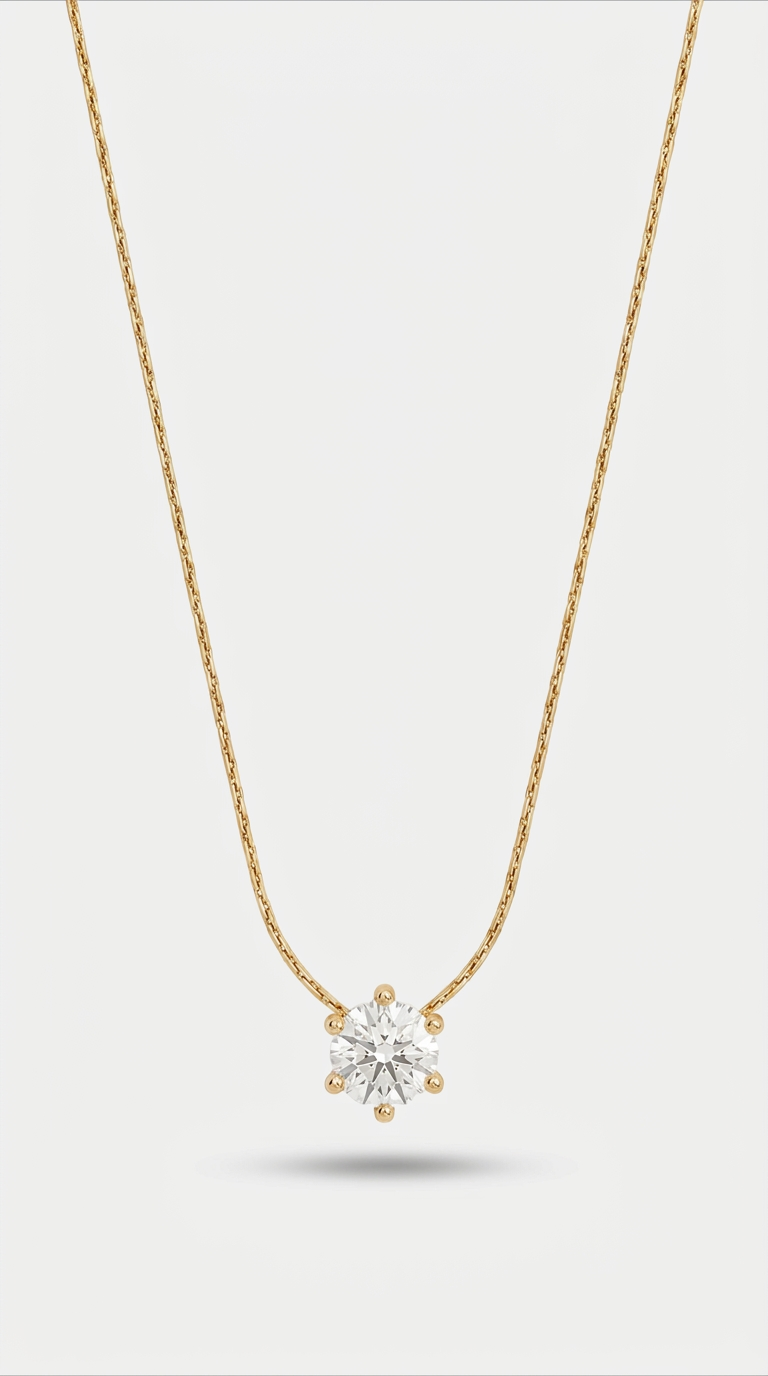 SOLITAIRE NECKLACE